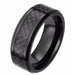 XX Black Carbon Fiber Inlay Ceramic Ring - 6 - XX Black Carbon Fiber Inlay Ceramic Ring