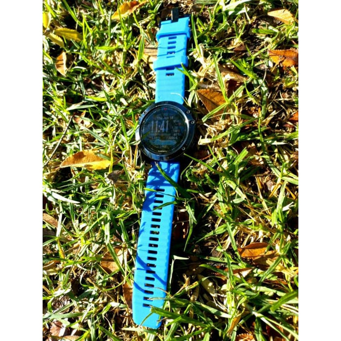 GARMIN QUICKFIT 26MM SILICONE WATCH BAND-BLUE - Accessories