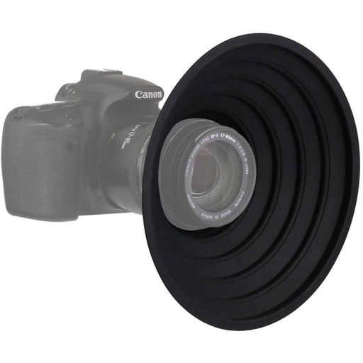 Silicone Lens Hood Cover - Foldable Anti Reflective 50-70mm 70-90mm Canon Nikon Sony - Default