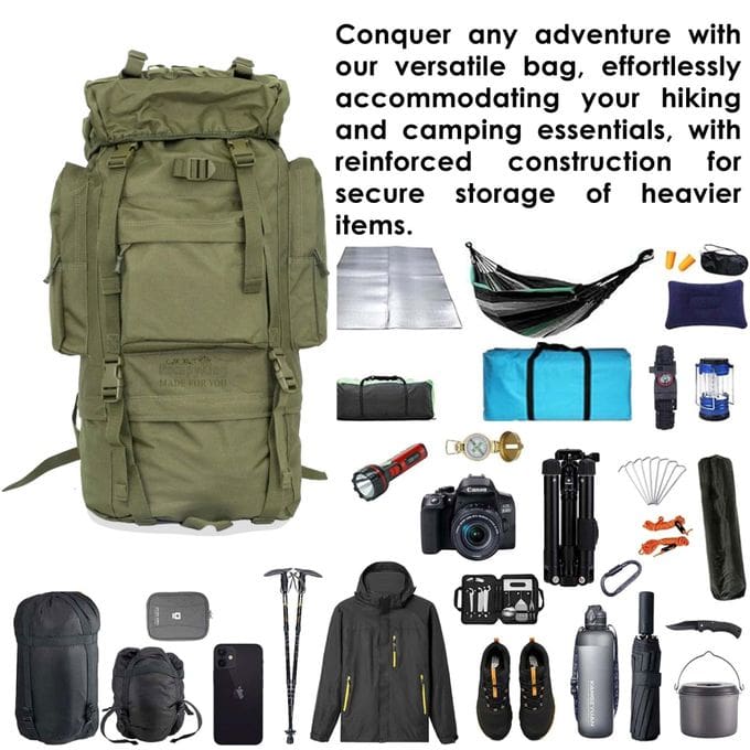 Xtreme Xccessories Camping & Hiking Adventure Backpack