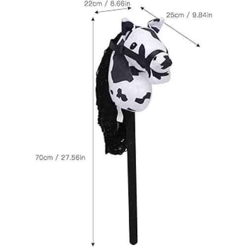 Xtreme Xccessories Plush Horse head on a stick with neighing sounds