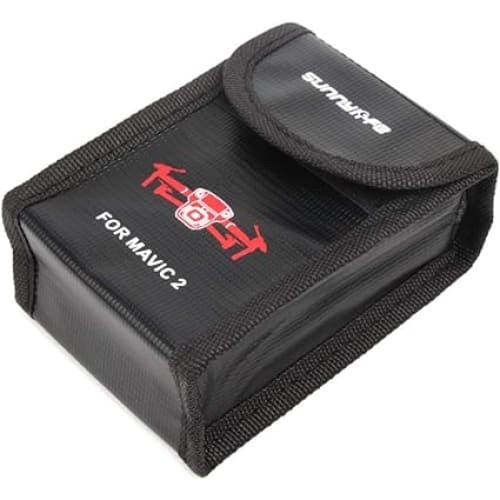 Fireproof Lipo Satefy Charging Bag Compatible with DJI Mavic 2 Pro/Zoom