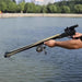 Powerful Long Rod Slingshot with Fishing Reel