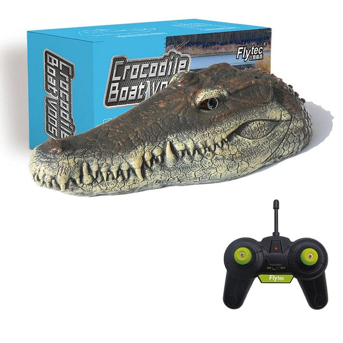 Xtreme Xccessories RC Boats Ship Novelty Toys Simulation Crocodile Head 2.4G Remote Control Funny Alligator Kids Children Electric Spoof