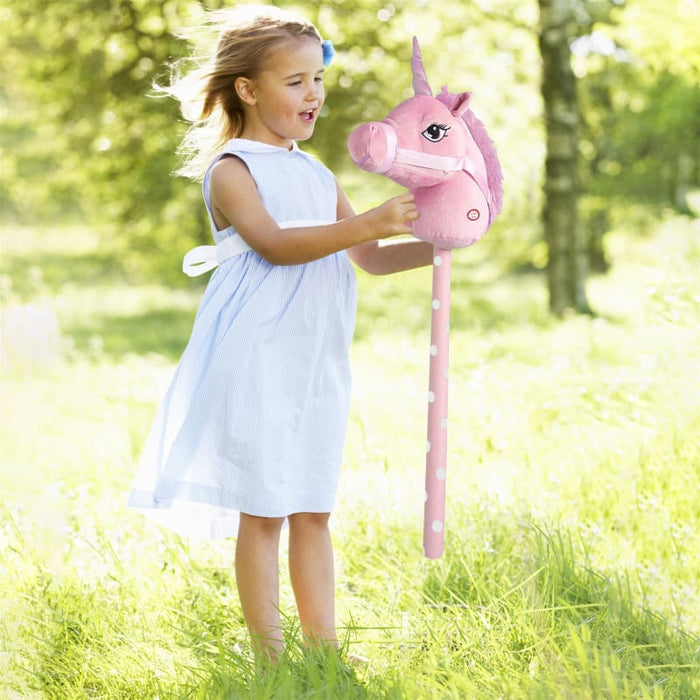 Xtreme Xccessories Kids Hobby Horse or Unicorn with Galloping Neighing Sounds Classic Childrens Toy