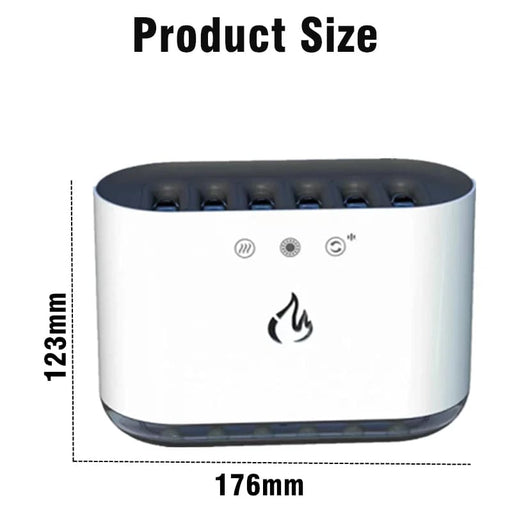 Xtreme Xccessories Humidifier with 6 Mist Outlets That Emit Fog with Music