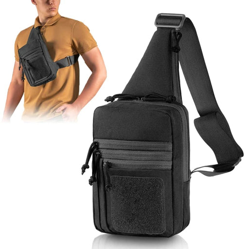 Xtreme Xccessories Tactical Gun Bag Military Shoulder Strap Bag Hunting Gun Holster Pouch Pistol Holder Case for Handgun Adjustable Pack -