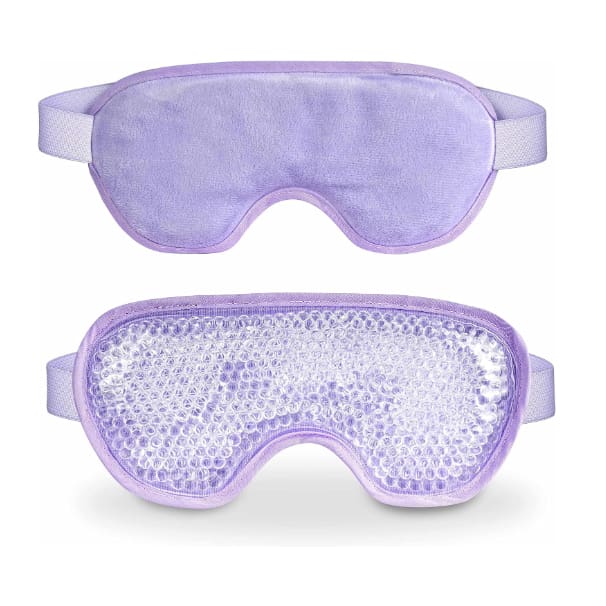 Xtreme Xccessories Reusable Cooling Gel Eye Mask - Purple