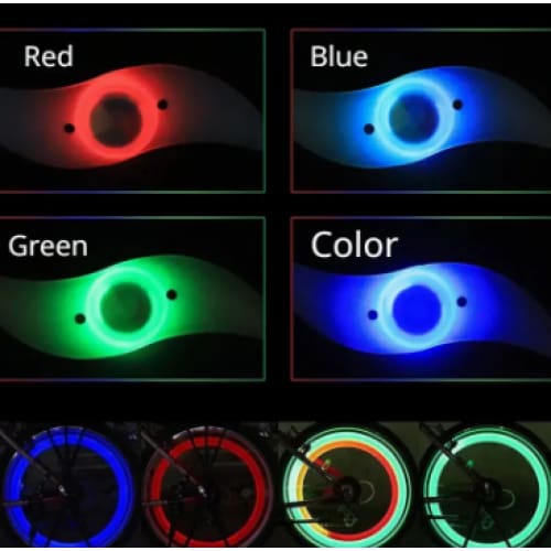 Xtreme Xccessories Bright Bike Spoke Lights for Enhanced Visibility