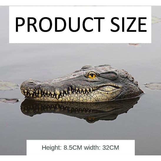 Xtreme Xccessories RC Boats Ship Novelty Toys Simulation Crocodile Head 2.4G Remote Control Funny Alligator Kids Children Electric Spoof