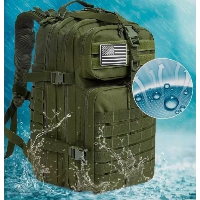 Xtreme Xccessories Tactical 50L Hiking Camping Outdoor Waterproof Backpack