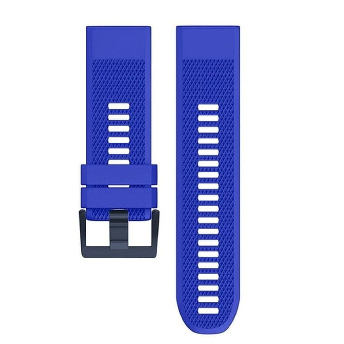 Xtreme Xccessories 22mm Silicone Watch Strap for Garmin - Blue - Watch Straps for Garmin