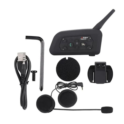 X2 V6 Pro Motorcycle Helmet Bluetooth Headset Combo sale - Helmet & Action