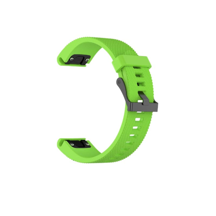 Xtreme Xccessories 22mm Silicone Watch Strap for Garmin - Lime - Watch Straps for Garmin