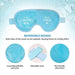 Xtreme Xccessories Reusable Cooling Gel Eye Mask