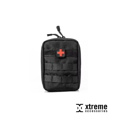 Heavy Duty Outdoor First Aid Tactical Bag Black - Rip Away Medical Bag - Tactical Bag