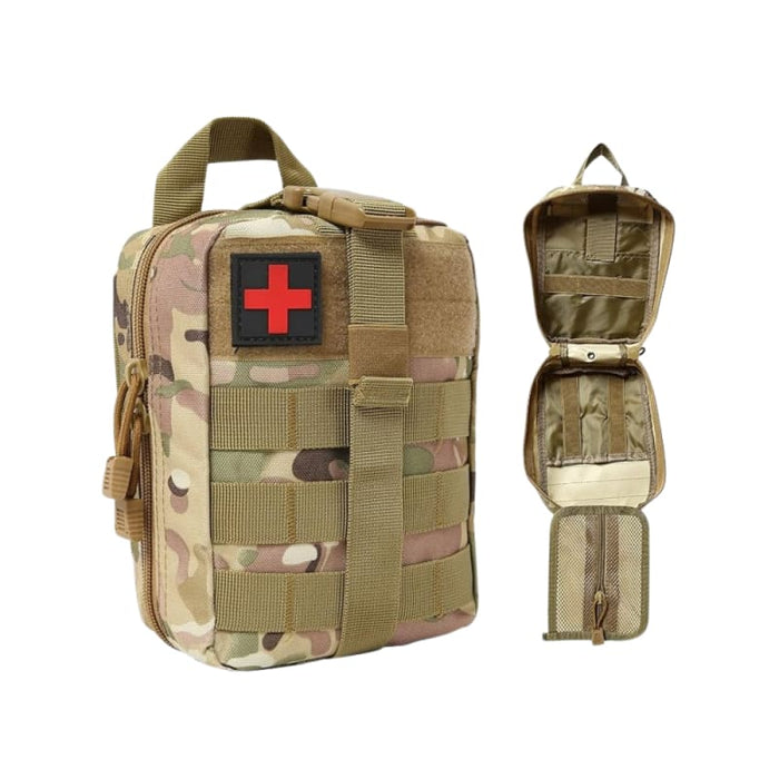 Outdoor Survival Tactical Bag - Camoflage - Survival & Camping Kits