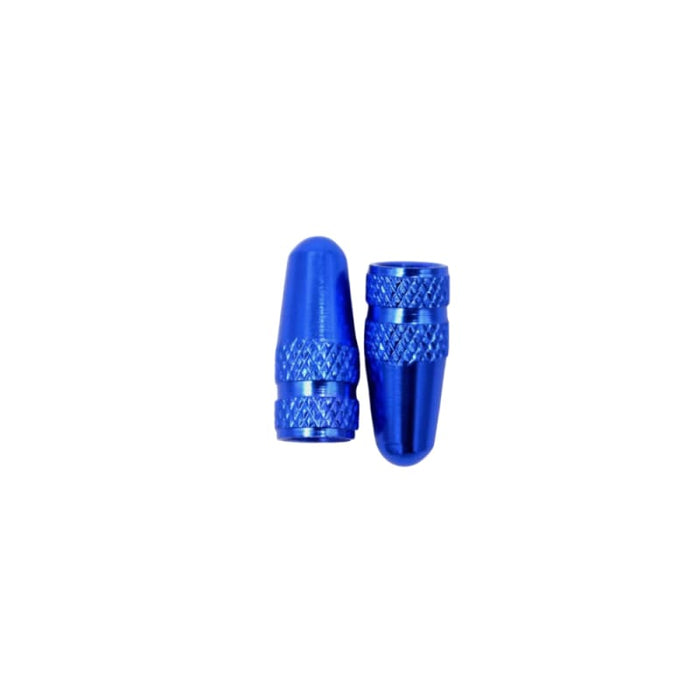 Bicycle Valve Caps 2 pcs BLUE - Default