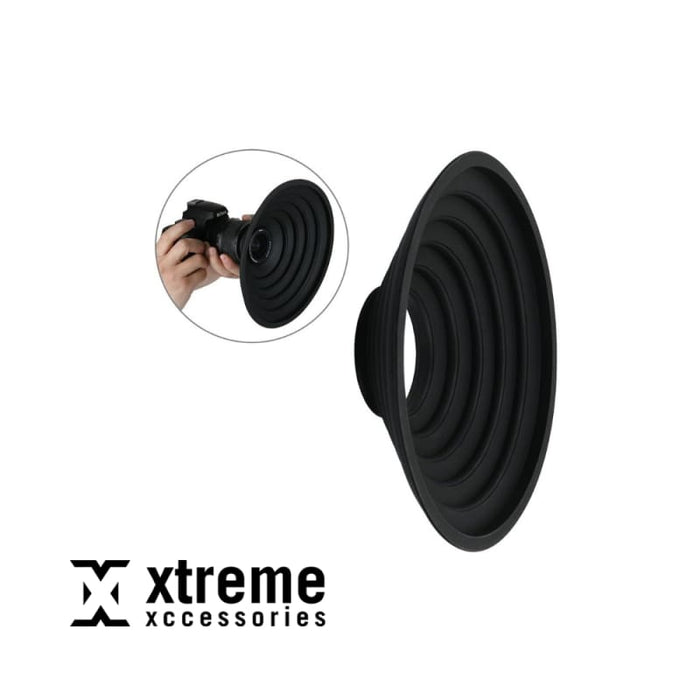 Silicone Lens Hood Cover - Foldable Anti Reflective 50-70mm 70-90mm Canon Nikon Sony - Default