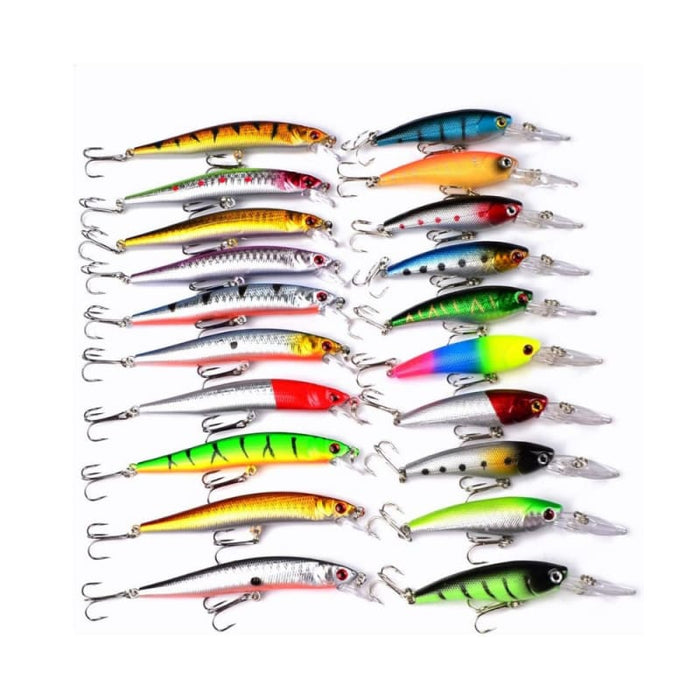 Fishing Lure 20 Piece Set - Fishing Accessory