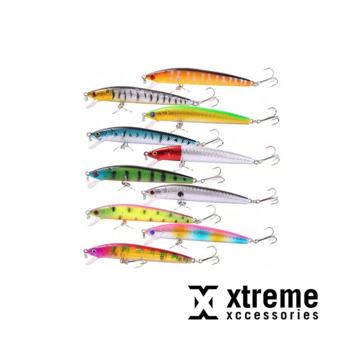 Fishing Lure 10 Piece Set - Fishing Accessory