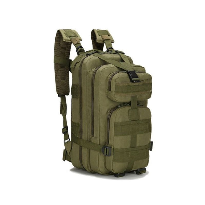 3P Military Camping Tactical Outdoor Backpack 30L - GREEN - Default