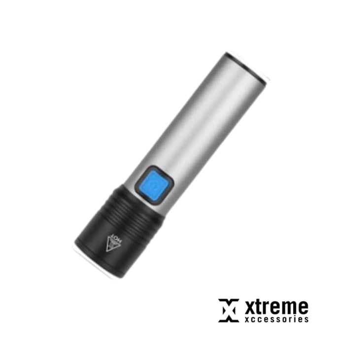 Xtreme Mini EDC Zoomable Ultra Powerful USB Rechargeable LED Torch - Default