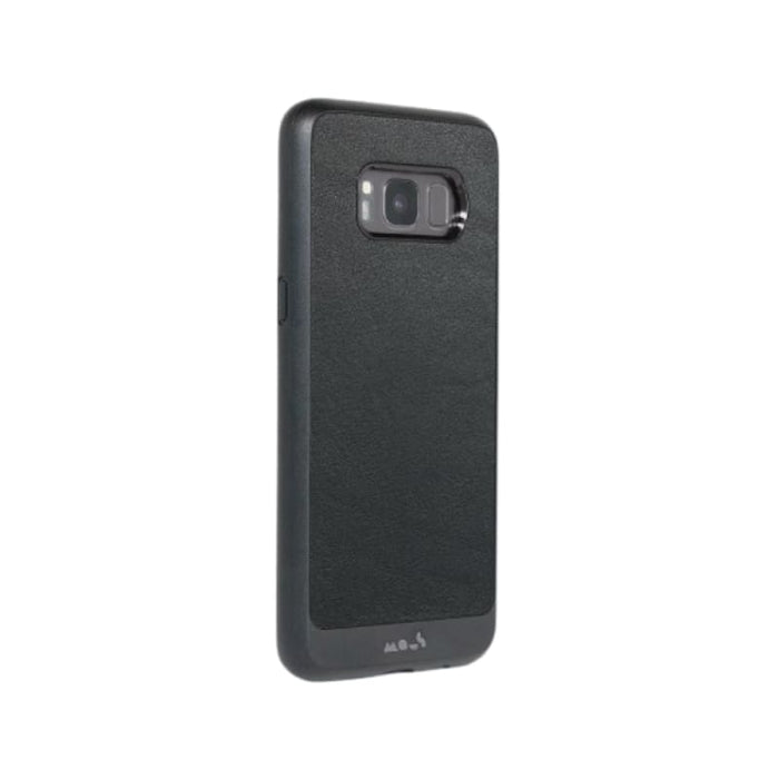 Mous - Protective Case for Samsung Galaxy S8 - Limitless 2.0 - Black Leather - Screen Protector Included - Cameras & Optics