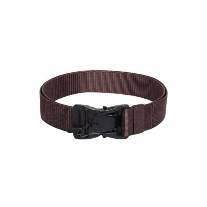 BROWN Tactical Belt Quick Release Magnetic Buckle Military Belt Nylon - tactical belt