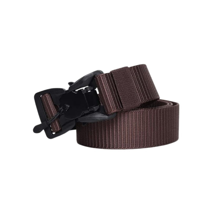 BROWN Tactical Belt Quick Release Magnetic Buckle Military Belt Nylon - tactical belt