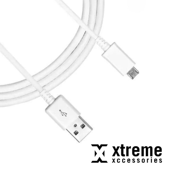 Micro USB Charging Cable - White