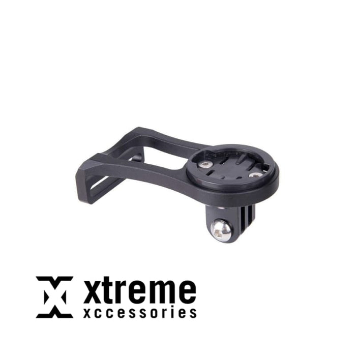 Integrated GPS Stem Mount for Garmin with GoPro and Universal Flashlight Holder Mount - Integrated GPS Stem Mount for Garmin with GoPro