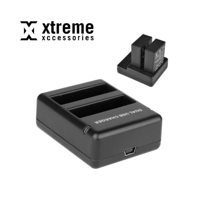 Dual Battery Charger for GoPro Hero 4 - Battery & Chargers