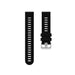 Xtreme Xccessories Waterproof 20mm Silicone Strap for Garmin Forerunner 245 645 Vivoactive 3 Vivomove Venu & More Vivomove Style - Black