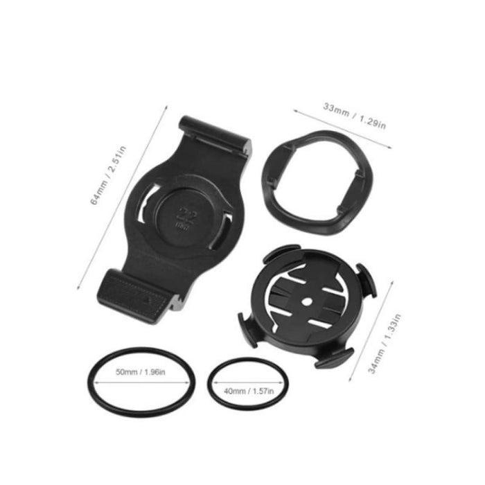 Xtreme Xccessories Quick Fit Quarter-turn Bike Mount for Garmin Watches 20 22 & 26mm - Quick Fit Quarter-turn Bike Mount