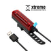 Xtreme Xccessories Rechargeable Waterproof Safety Warning Bicycle Light