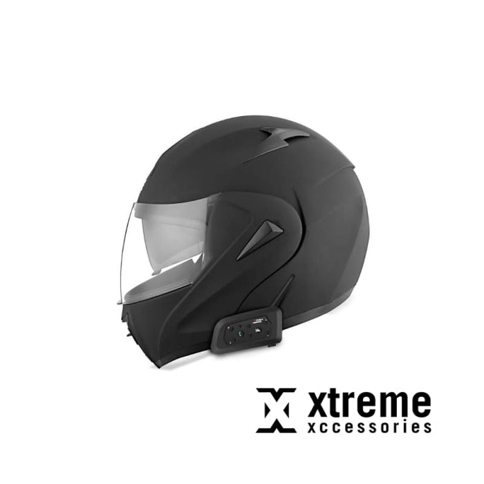 Xtreme Xccessories V6 Pro Motorcycle Helmet Bluetooth Headset 2-Way 800M Motorbike Helmet Intercom Communication System - Motorcycle Helmet