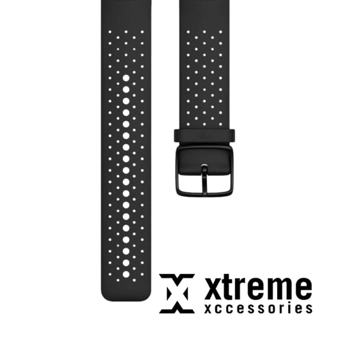 Xtreme Xccessories Two-colour Silicone Sport Watch Band for Garmin Forerunner 230 / 235 / 620 / 630 / 735XT(Black Grey)