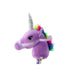 Xtreme Xccessories Plush Unicorn Head On A Stick Hobby Horse Purple Unicorn sounds