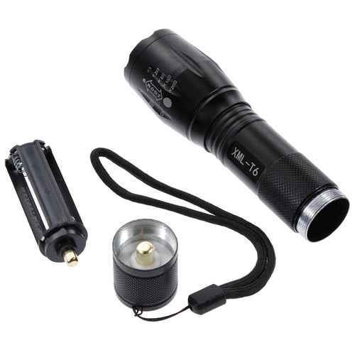 Xtreme XML-T6 Aluminium Zoomable Ultra Compact EDC LED Flashlight Set