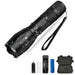 Xtreme XML-T6 Aluminium Zoomable Ultra Compact EDC LED Flashlight Set