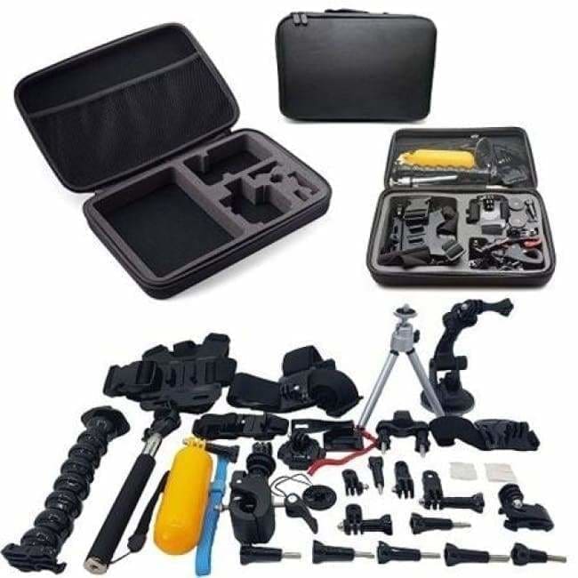 Sale: 55 in 1 Combo Starter Accessory Bundle Kit For GoPro and Action Cameras - Action Camera Accessories
