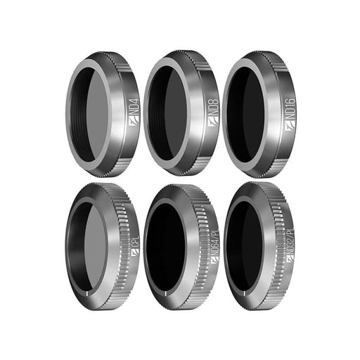 New: Freewell Kit - 6Pack ND4 ND8 ND16 CPL ND32/PL ND64/PL Camera Lens Made For DJI Mavic 2 Zoom - Default