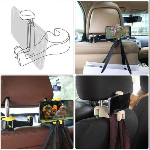 Car Head Rest Hooks - Accessories