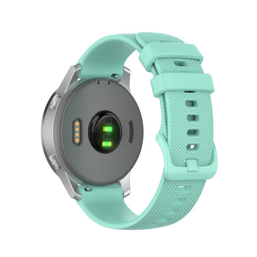 Xtreme Xcessories Cyan Replacement Watchband Smart Watch Strap for Garmin Venu 2S Vivoactive 4S and Vivomove 3S. - Cyan Replacement