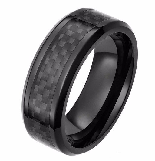 XX Black Carbon Fiber Inlay Ceramic Ring - 6 - XX Black Carbon Fiber Inlay Ceramic Ring