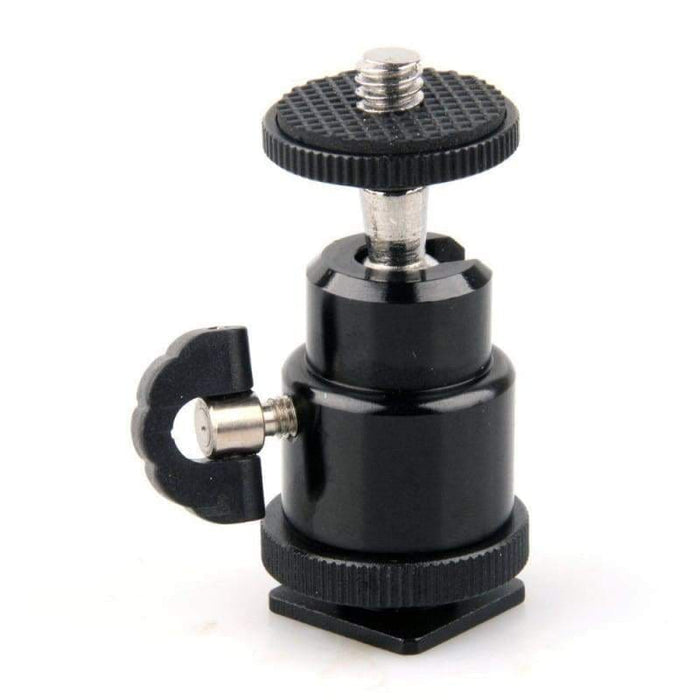 Hot Shoe with Mini Ball Head with Lock Tight Mount - Default
