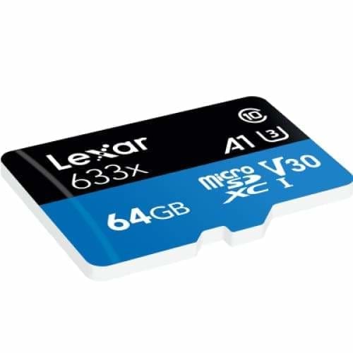 LEXAR 64GB 633x MicroSDXC - Default