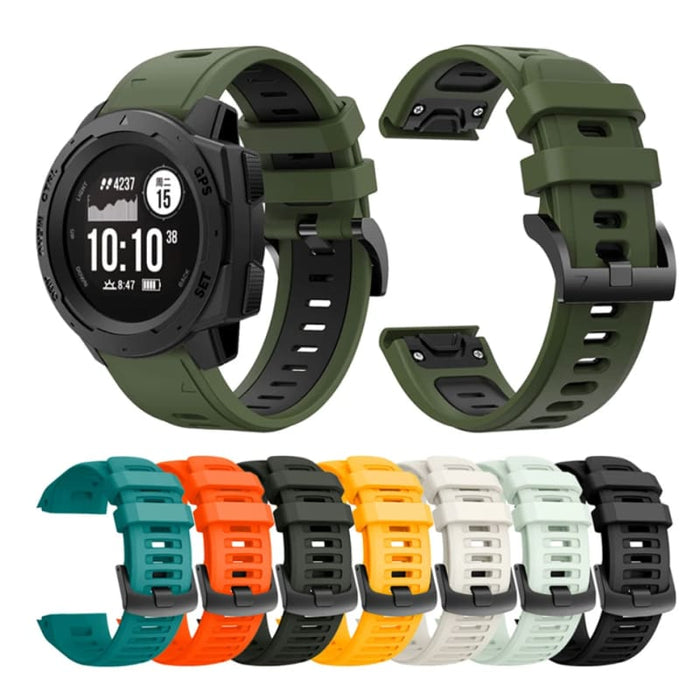 Xtreme Xccessories Deluxe 20mm Quick Release Strap for Garmin Fenix 5s/6s - Deluxe 26mm Quick Release Strap for Garmin Fenix 7X/6X/5X/3 &