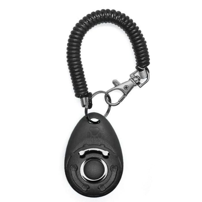 Xtreme Xccessories Pets Dog Training Clicker with Wrist Strap (Black) - Xtreme Xccessories Pets Dog Training Clicker with Wrist Strap